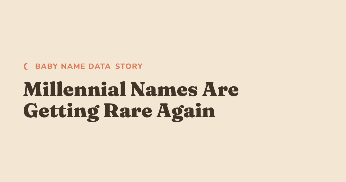 Millennial Names Are Getting Rare Again: Jessica, Ashley, Tyler